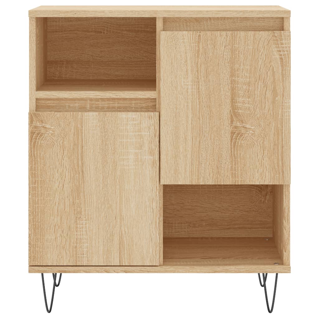 vidaXL Sideboard Sonoma Oak 60x35x70 cm Engineered Wood 5