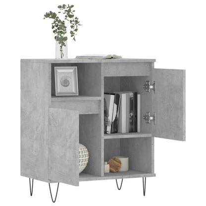 vidaXL Sideboard Concrete Grey 60x35x70 cm Engineered Wood 4