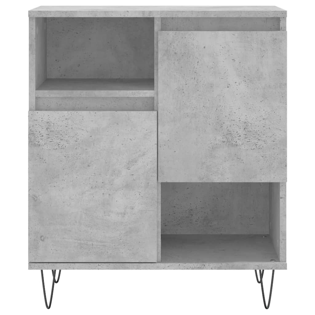 vidaXL Sideboard Concrete Grey 60x35x70 cm Engineered Wood 5