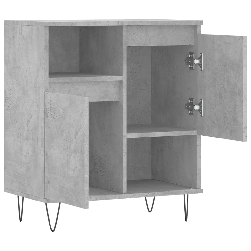 vidaXL Sideboard Concrete Grey 60x35x70 cm Engineered Wood 6