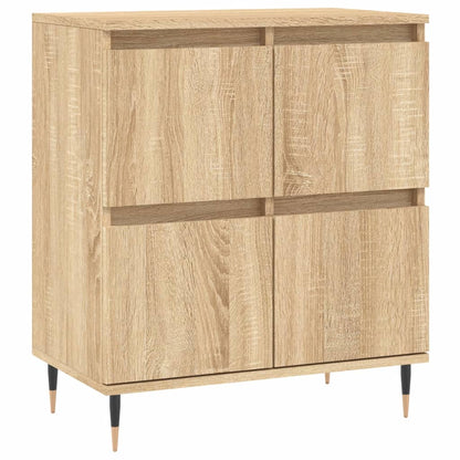 vidaXL Sideboard Sonoma Oak 60x35x70 cm Engineered Wood 2