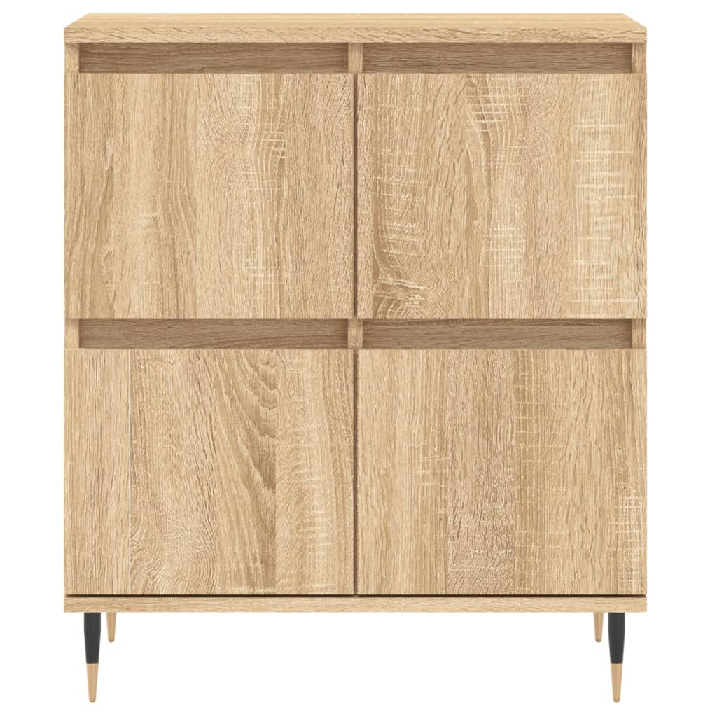 vidaXL Sideboard Sonoma Oak 60x35x70 cm Engineered Wood 5