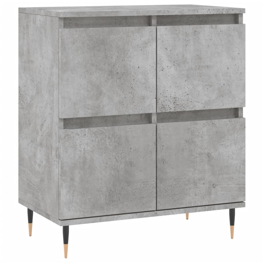 vidaXL Sideboard Concrete Grey 60x35x70 cm Engineered Wood 2