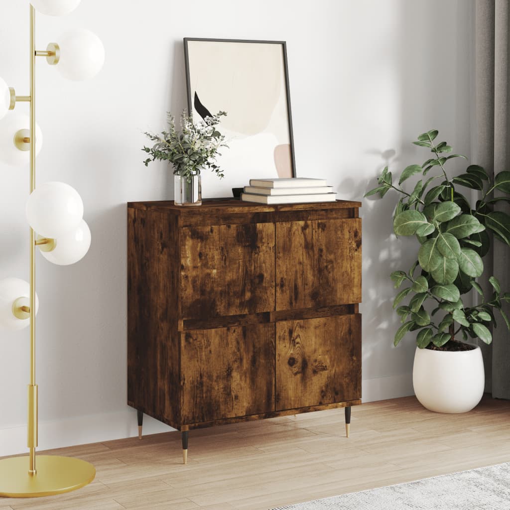 Sideboard 60x35x70 cm Engineered Wood Smoked oak