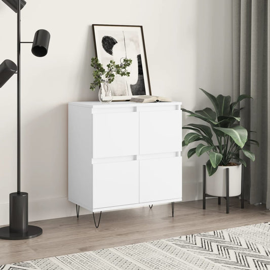 vidaXL Sideboard White 60x35x70 cm Engineered Wood 1