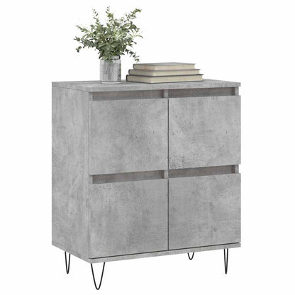 vidaXL Sideboard Concrete Grey 60x35x70 cm Engineered Wood 3