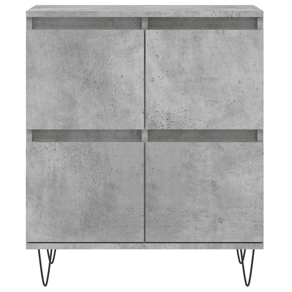 vidaXL Sideboard Concrete Grey 60x35x70 cm Engineered Wood 5