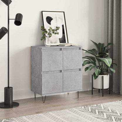 vidaXL Sideboard Concrete Grey 60x35x70 cm Engineered Wood 1