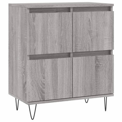 vidaXL Sideboard Grey Sonoma 60x35x70 cm Engineered Wood 2