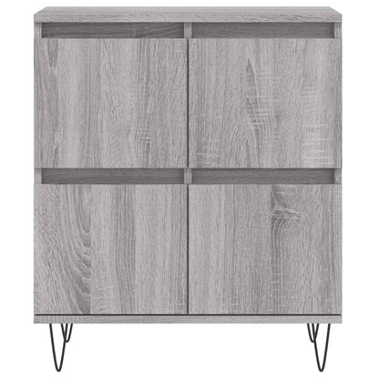 vidaXL Sideboard Grey Sonoma 60x35x70 cm Engineered Wood 5