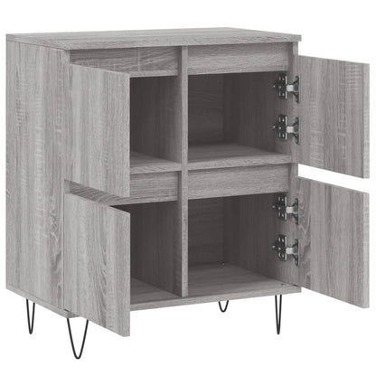 vidaXL Sideboard Grey Sonoma 60x35x70 cm Engineered Wood 6