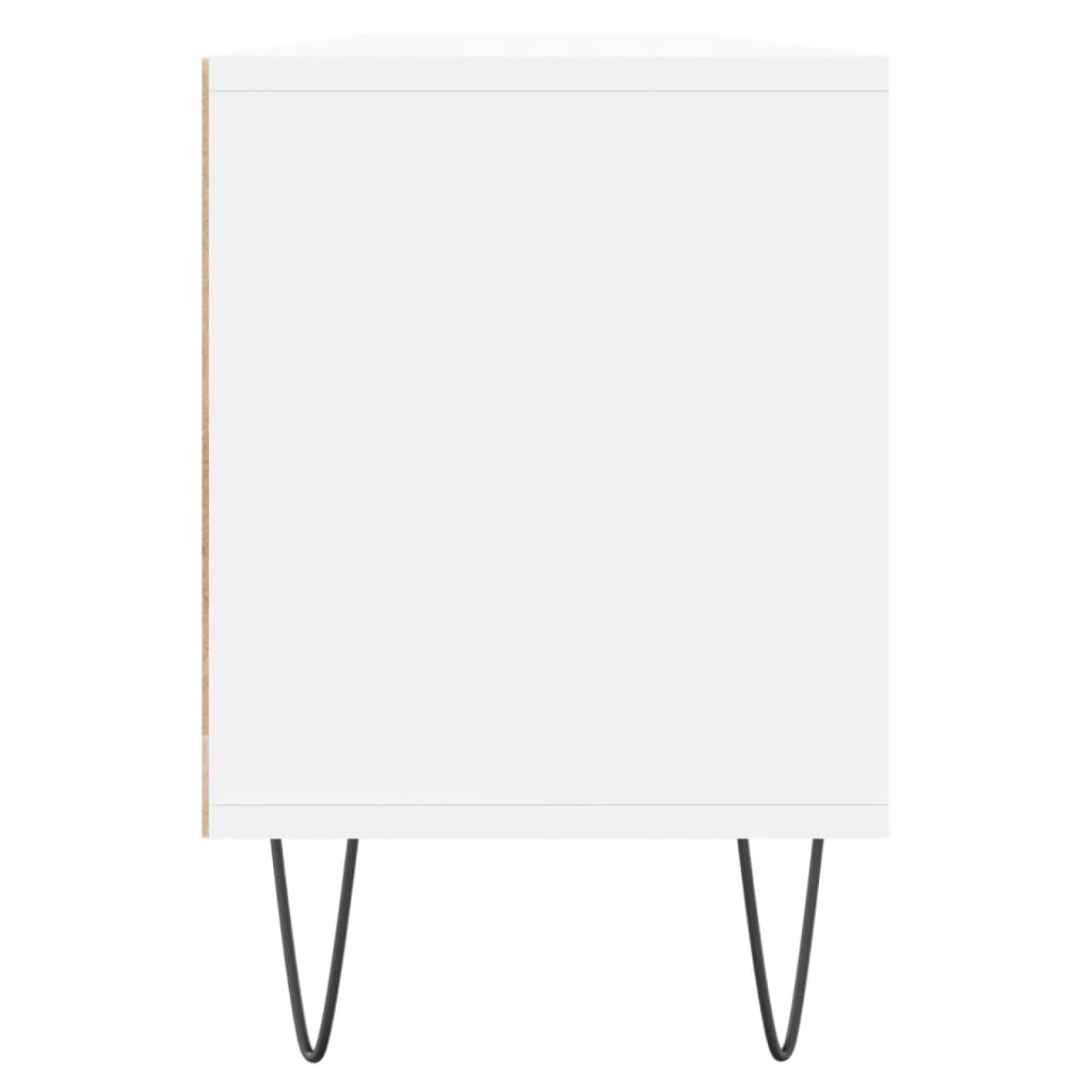TV Cabinet 150x30x44,5 cm Engineered Wood White
