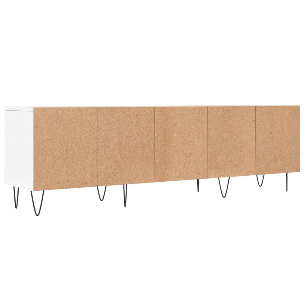 TV Cabinet 150x30x44,5 cm Engineered Wood White