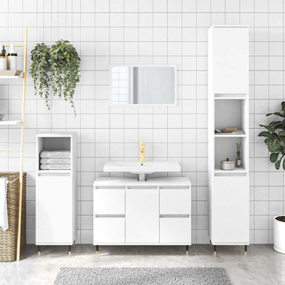 vidaXL Bathroom Cabinet 80x33x60 cm Engineered Wood