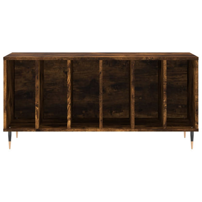 Record Cabinet 100x38x48 cm Engineered Wood Smoked oak