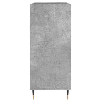 vidaXL Record Cabinet Concrete Grey 84.5x38x89 cm Engineered Wood 5