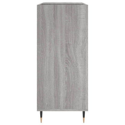 vidaXL Record Cabinet Grey Sonoma 84.5x38x89 cm Engineered Wood 5