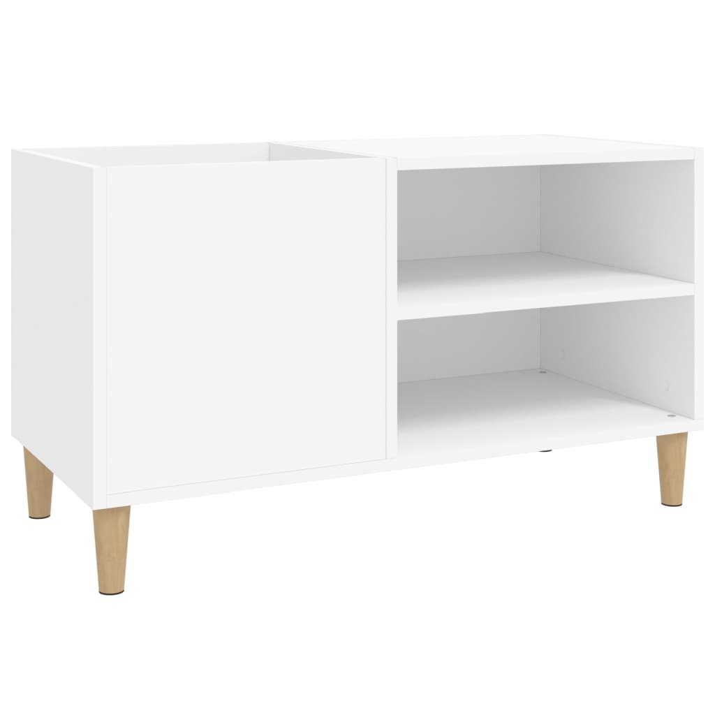 vidaXL Record Cabinet White 84.5x38x48 cm Engineered Wood 2