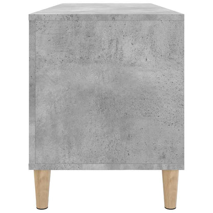 vidaXL Record Cabinet Concrete Grey 100x38x48 cm Engineered Wood 6