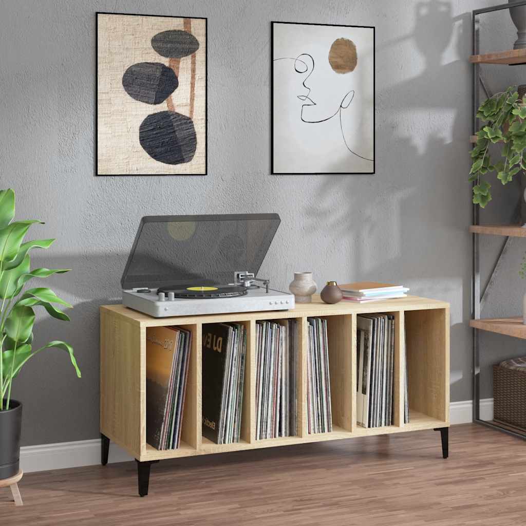 vidaXL Record Cabinet 100x38x48 cm Engineered Wood