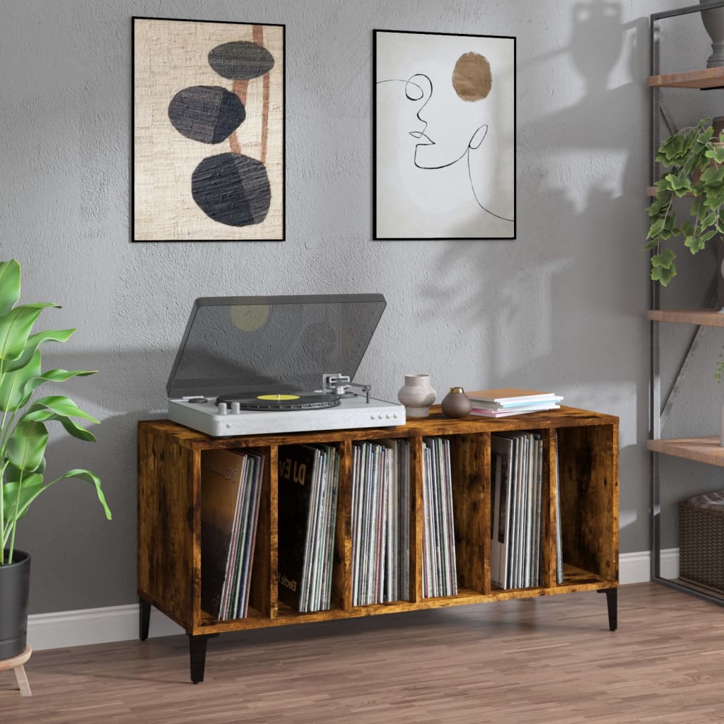 vidaXL Record Cabinet 100x38x48 cm Engineered Wood