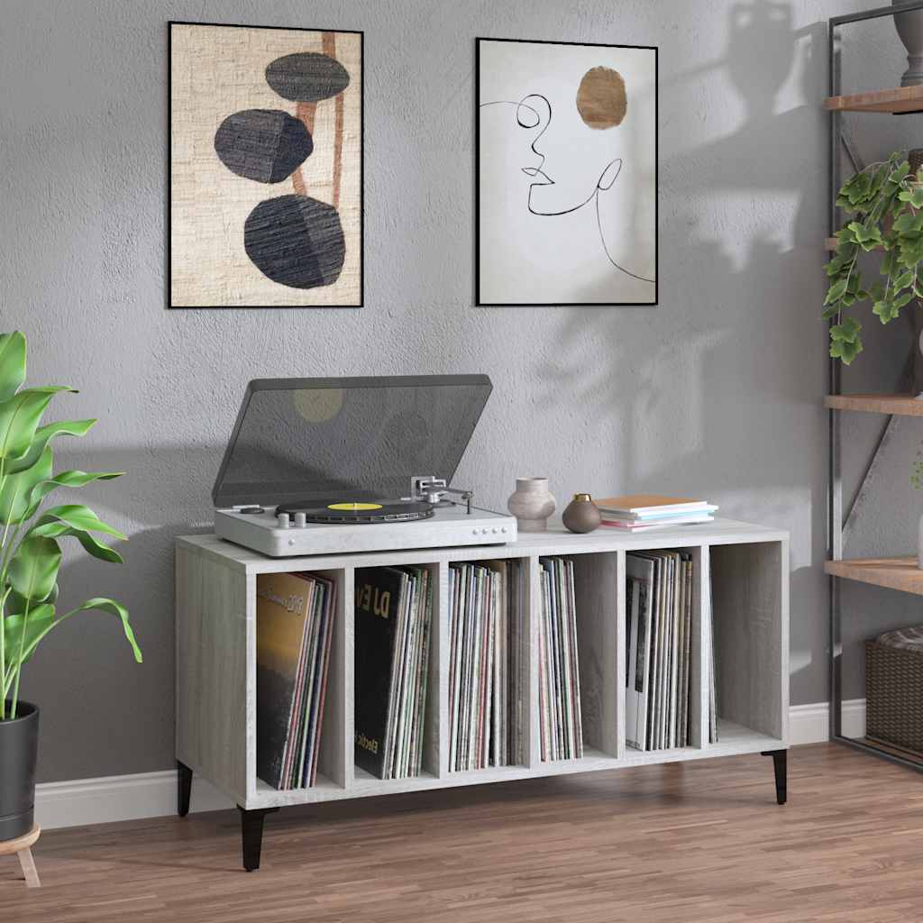 vidaXL Record Cabinet 100x38x48 cm Engineered Wood