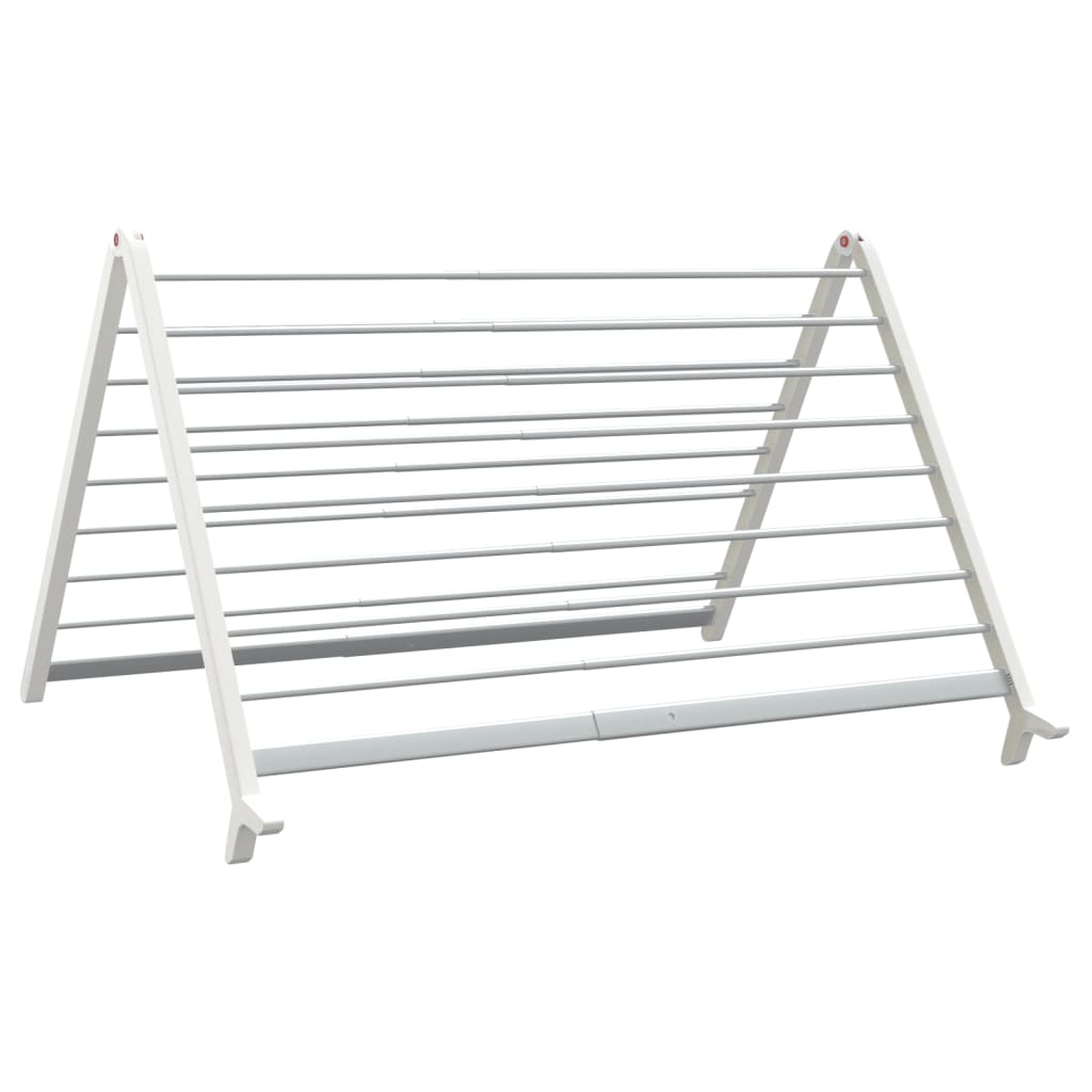 vidaXL Drying Rack for Bathtub Extendable 53-90 cm Aluminium 5