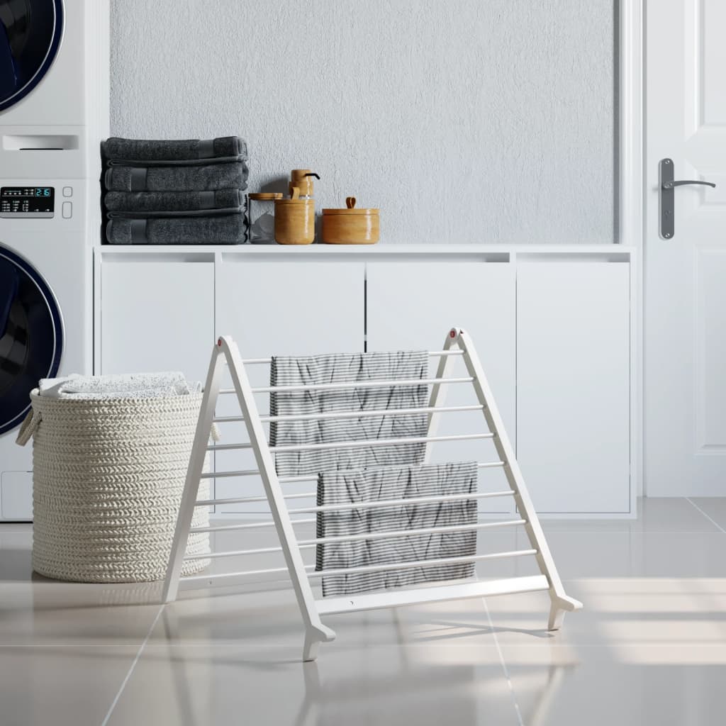 vidaXL Drying Rack for Bathtub Extendable 53-90 cm Aluminium 1
