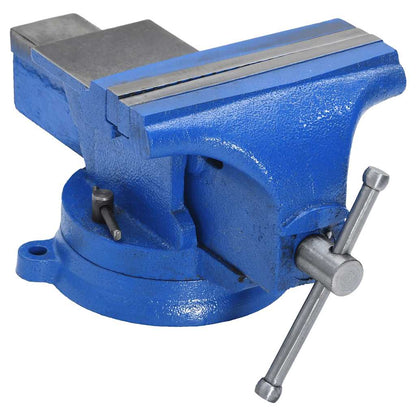vidaXL Bench Vise Blue 150 mm Cast Iron 1