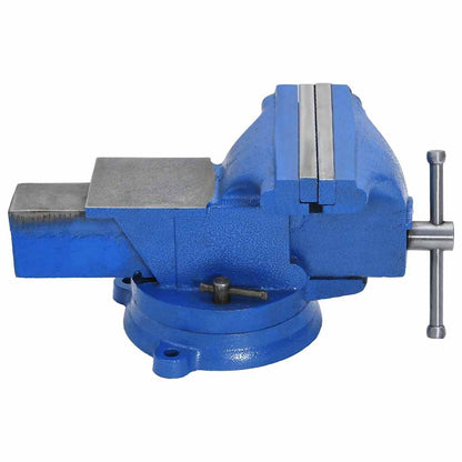 vidaXL Bench Vise Blue 150 mm Cast Iron 3