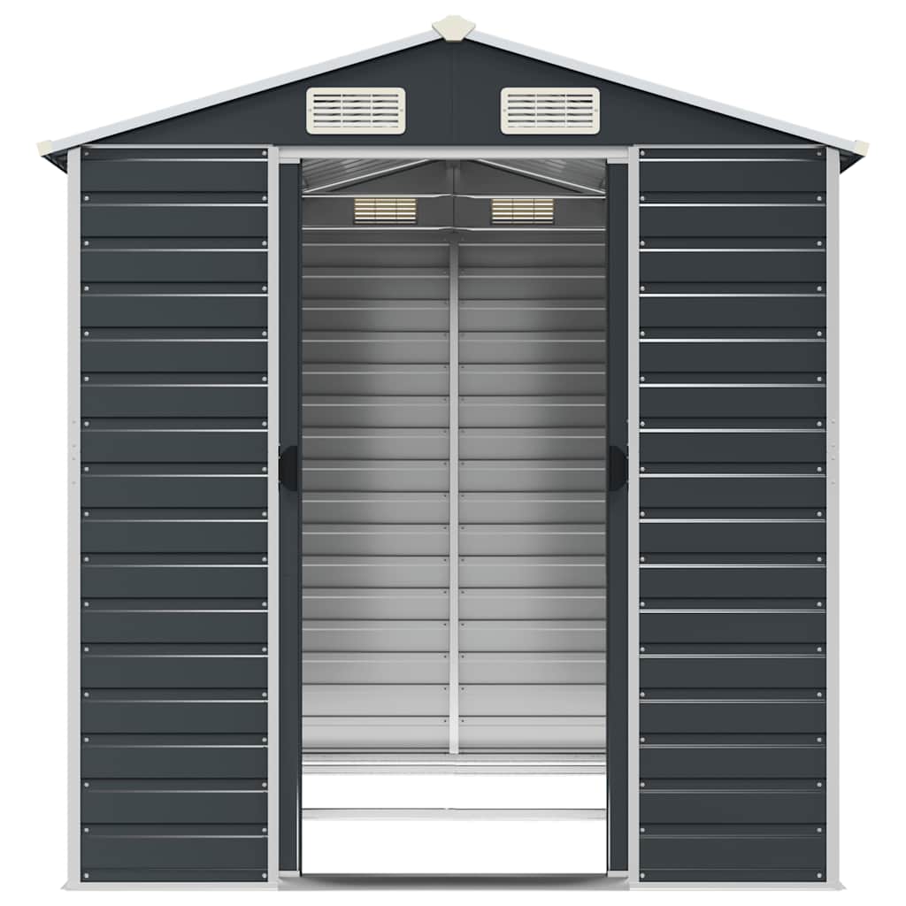 vidaXL Garden Shed | Garden Shed | Rectangular | Modern | Durable | Metal Shed 5