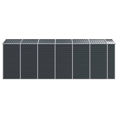 vidaXL Garden Shed | Anthracite | Galvanised Steel | Large | Garden Shed 6