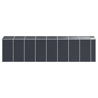 vidaXL Garden Shed | Anthracite | Galvanised Steel | Large | Garden Shed 6