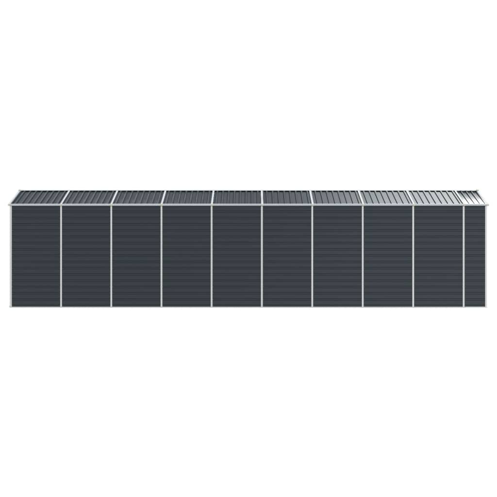 vidaXL Garden Shed | Anthracite | Galvanised Steel | Large | Garden Shed 6