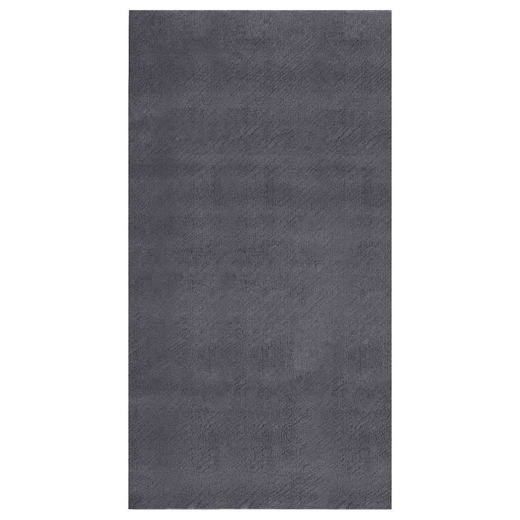 vidaXL Shaggy Rug Anthracite 120x183 cm Polyester 2