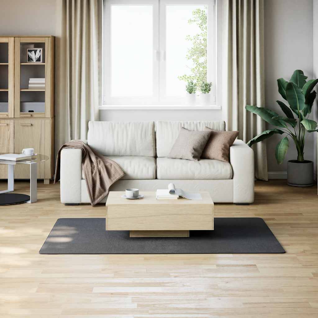vidaXL Shaggy Rug Anthracite 120x183 cm Polyester 3