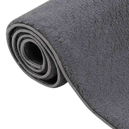 vidaXL Shaggy Rug Anthracite 120x183 cm Polyester 6