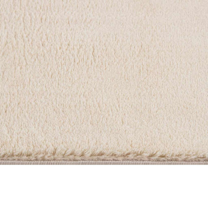 vidaXL Shaggy Rug Beige 120x183 cm Polyester 4