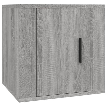 vidaXL 2 Piece TV Cabinet Set Grey Sonoma Engineered Wood 6