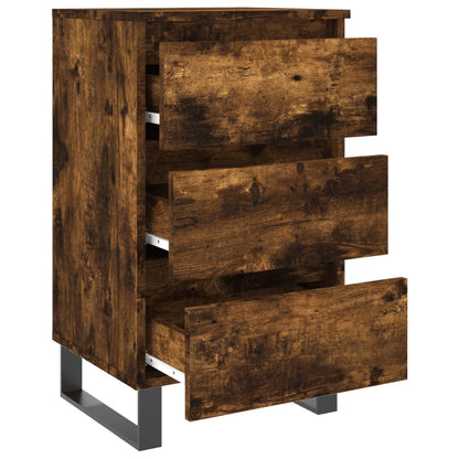Bedside Cabinet 40x35x69 cm Engineered Wood Smoked oak