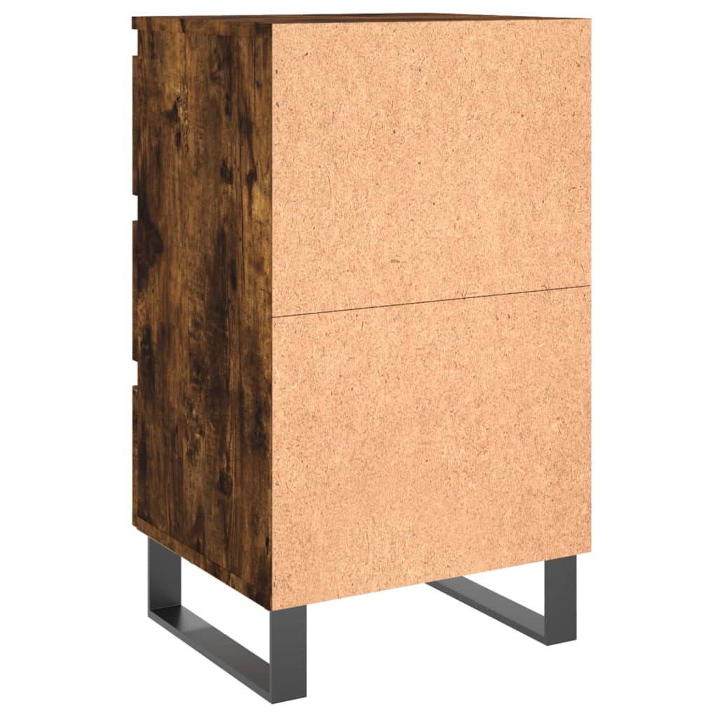 Bedside Cabinet 40x35x69 cm Engineered Wood Smoked oak