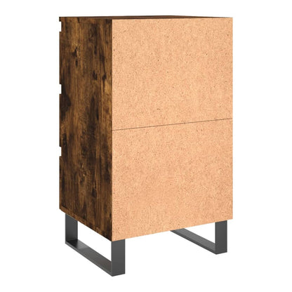 Bedside Cabinet 40x35x69 cm Engineered Wood Smoked oak