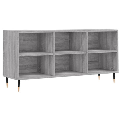 vidaXL TV Cabinet Grey Sonoma 103.5x30x50 cm Engineered Wood 2