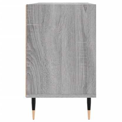 vidaXL TV Cabinet Grey Sonoma 103.5x30x50 cm Engineered Wood 5