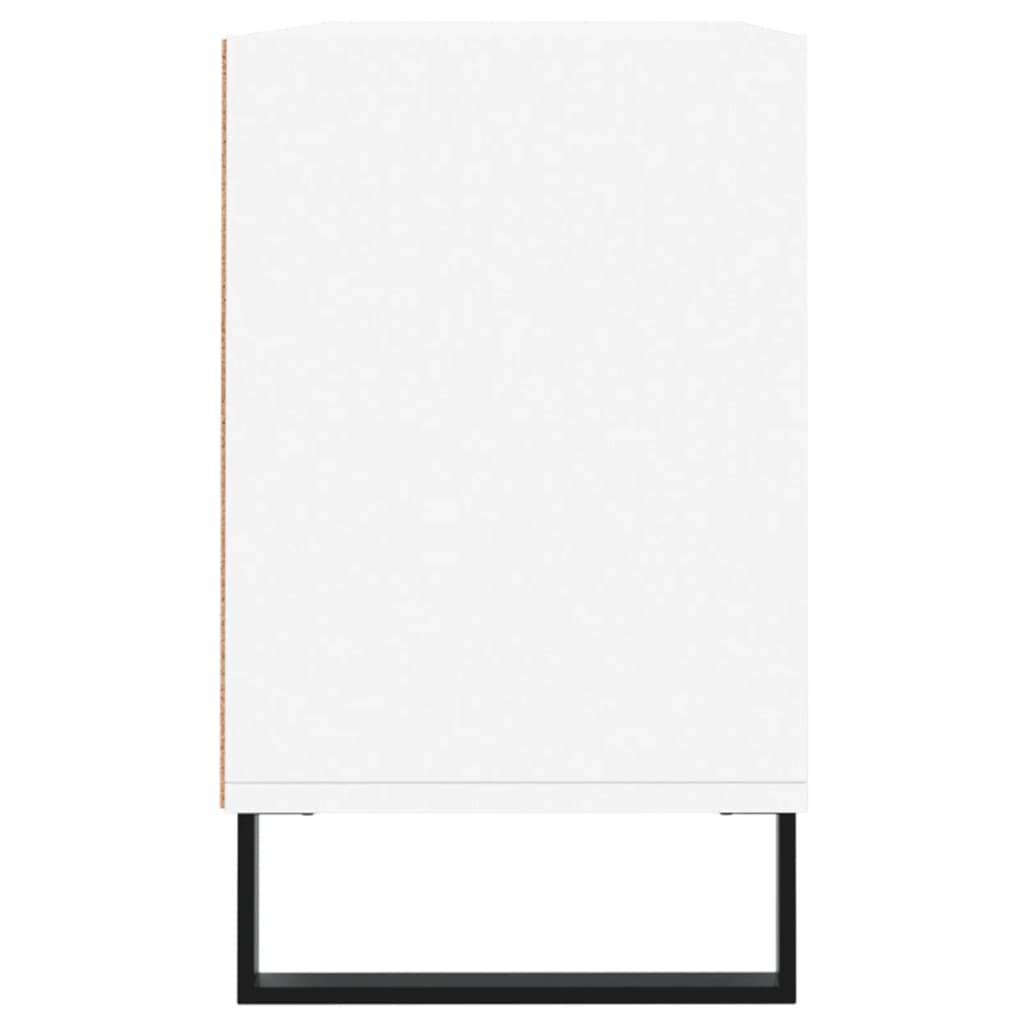 vidaXL TV Cabinet White 103.5x30x50 cm Engineered Wood 5