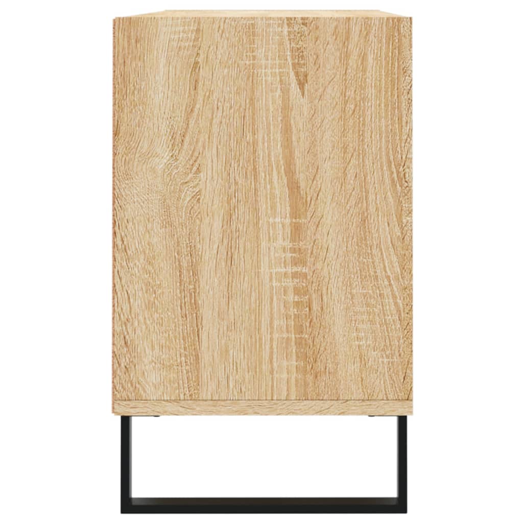 vidaXL TV Cabinet Sonoma Oak 103.5x30x50 cm Engineered Wood 5
