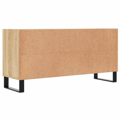 vidaXL TV Cabinet Sonoma Oak 103.5x30x50 cm Engineered Wood 6