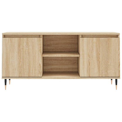 vidaXL TV Cabinet Sonoma Oak 104x35x50 cm Engineered Wood 5