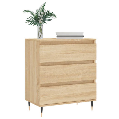 vidaXL Sideboard Sonoma Oak 60x35x70 cm Engineered Wood 3