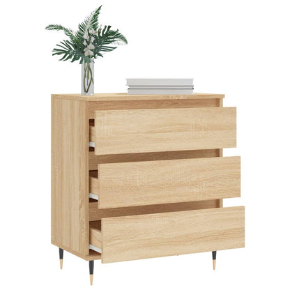 vidaXL Sideboard Sonoma Oak 60x35x70 cm Engineered Wood 4